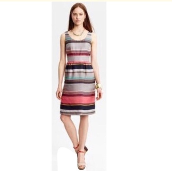 Banana Republic Casey Silk Dress - Picture 1 of 8